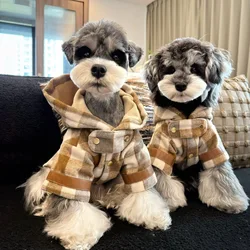 Jersey de lana con capucha para perros – Cálido para otoño e invierno