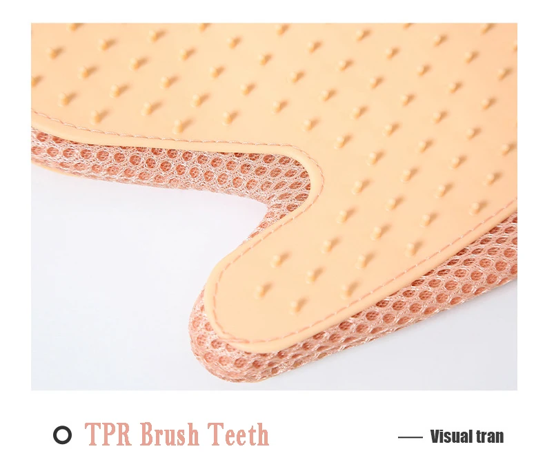 Cepillo de depilación para mascotas, guantes de silicona, productos para gatos, flotadores, baño para perros, peine de masaje, depilación - imagen 5