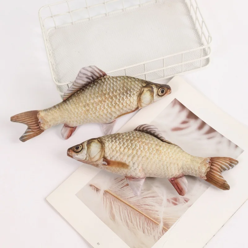 Suministros para mascotas, juguetes, peces simulados, gatos que pueden hacer sonidos, resistentes a los picaduras, juguetes para gatos, juguetes para perros - imagen 4