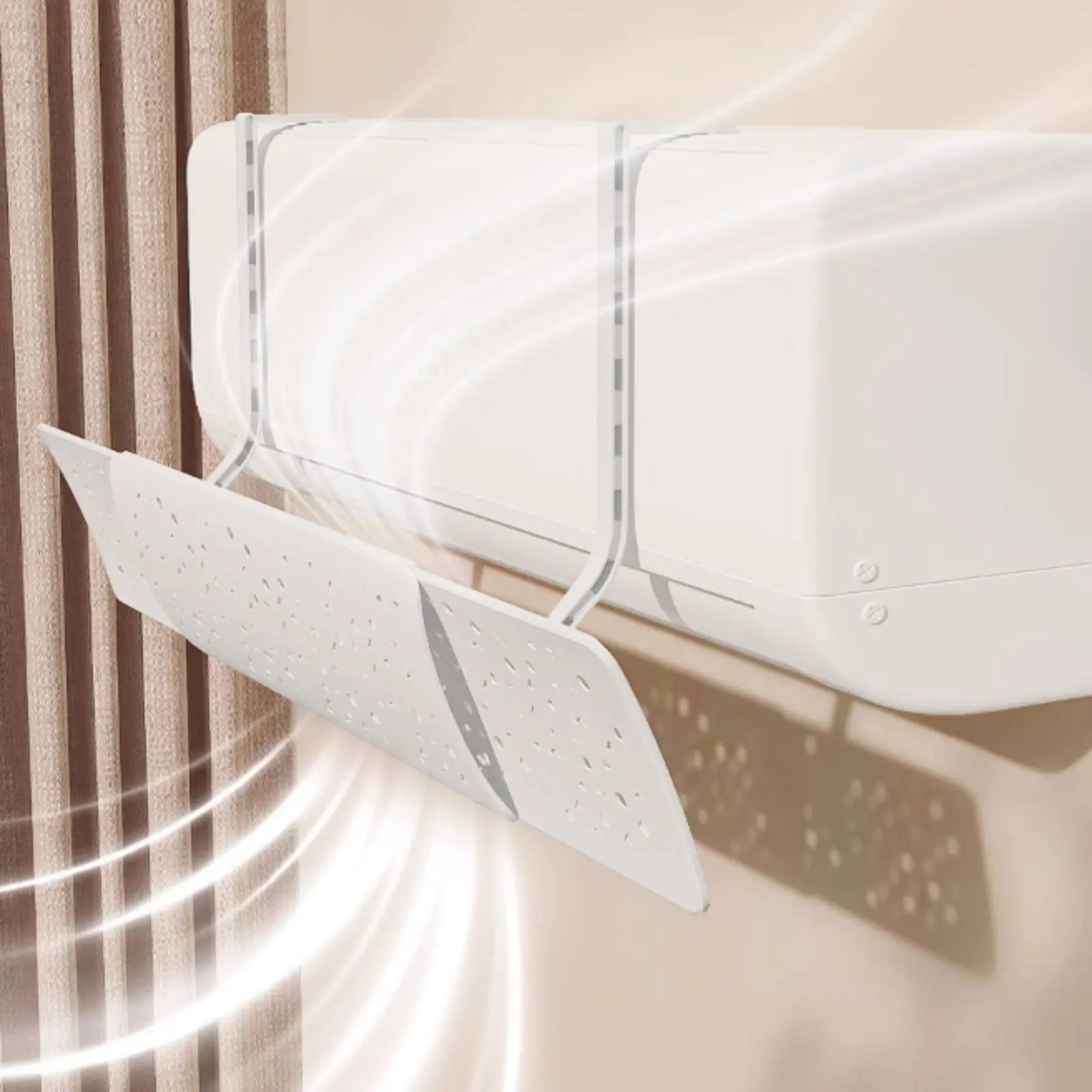 Deflector aire acondicionado para gatos y perros – Sin taladrar - imagen 2