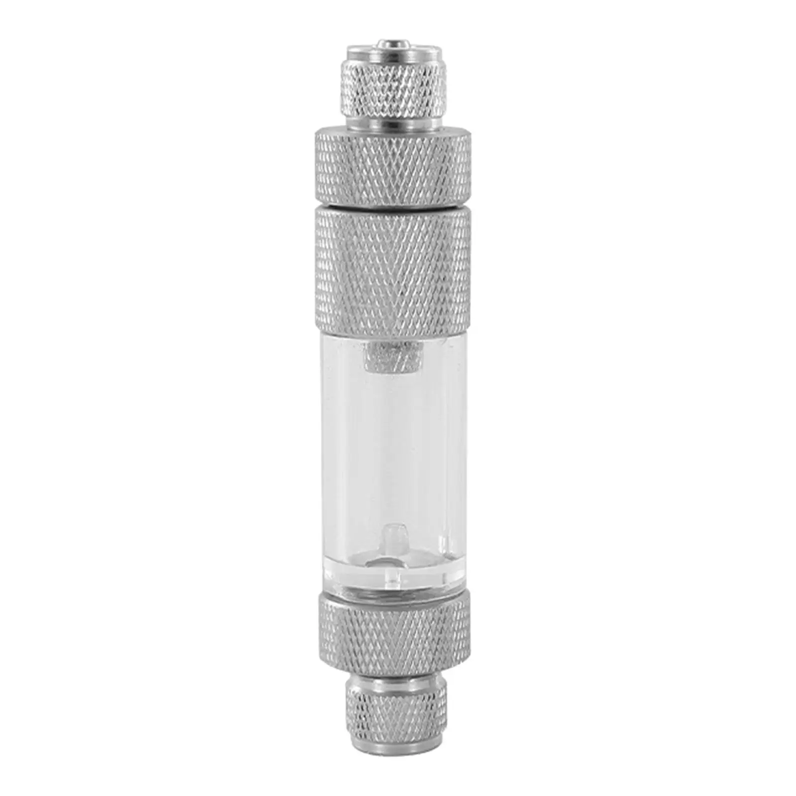 Contador de burbujas de CO2 con válvulas de retención para acuario, sistema de reacción del regulador del generador de CO2, medidor de burbujas de CO2 para tanque de peces, bricolaje