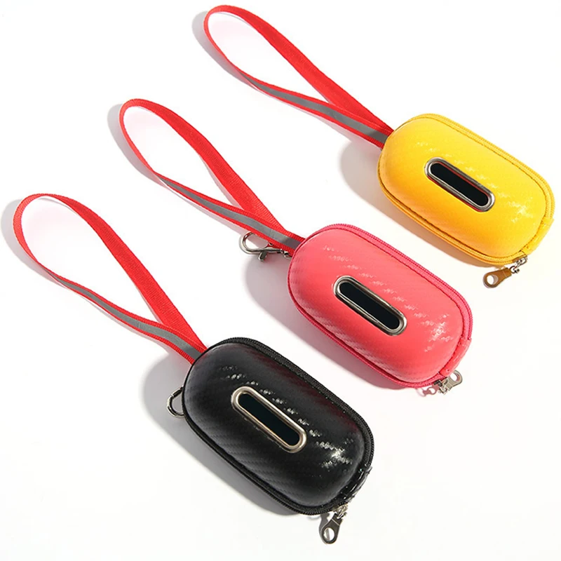 Dispensador de bolsas para excrementos de perro, soporte colgante para bolsas de basura para caminar al aire libre, Herramientas de limpieza para mascotas - imagen 4