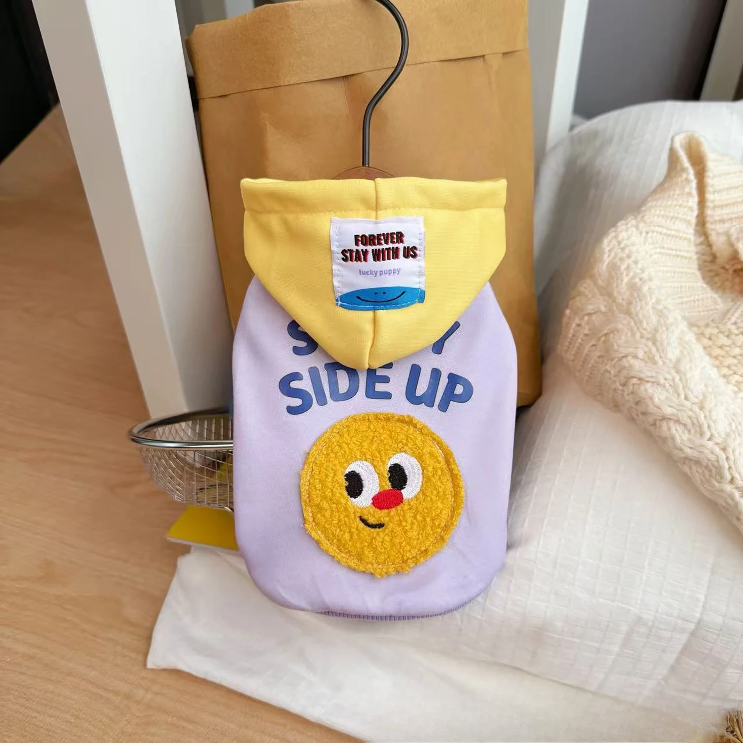Abrigo térmico con capucha para perros y gatos, protección invierno - imagen 2