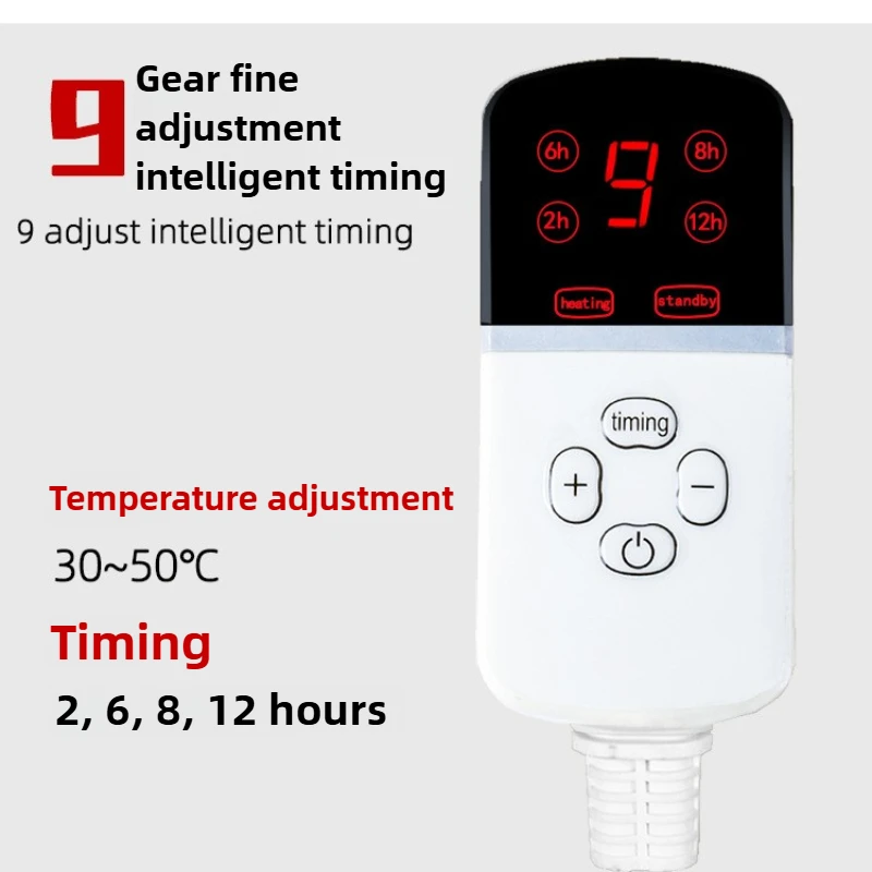 Almohadilla calefactora para mascotas, manta eléctrica pequeña de 110V y 230V, estera para perros y gatos, almohadilla calefactora eléctrica impermeable para animales, productos para mascotas - imagen 3