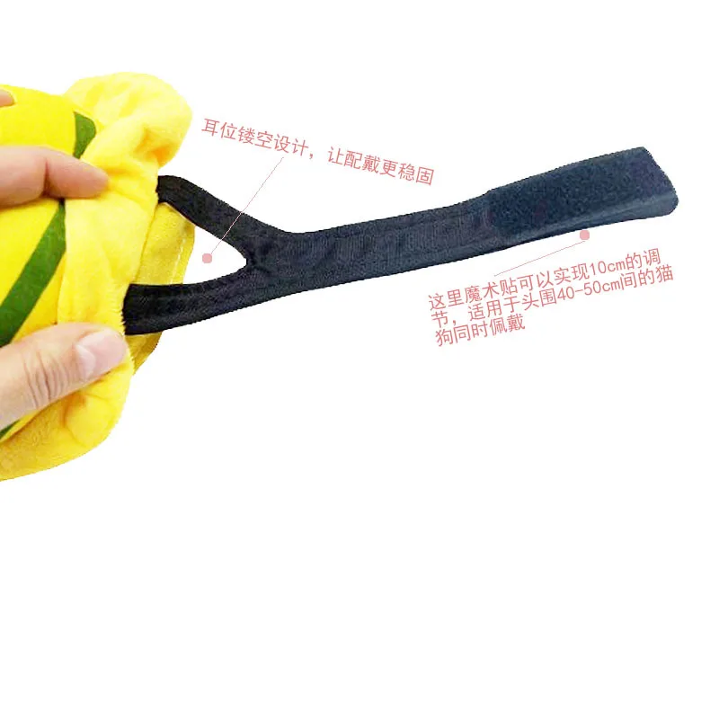 Sombrero de seguridad de equipo de ingeniería para mascotas, accesorios de Halloween para perros y gatos, foto bonita, juguetes para perros pequeños - imagen 4