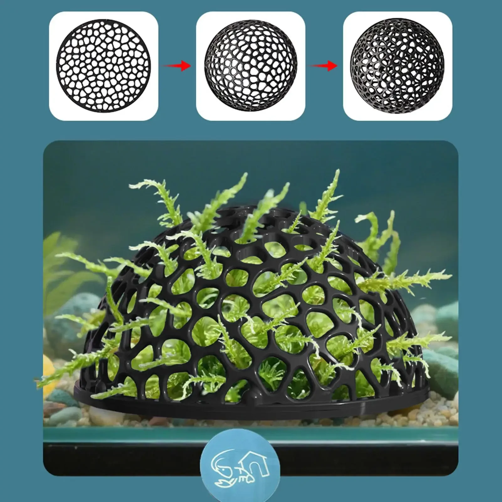 Cueva porosa refugio para camarones y bettas en acuario - decoracion - imagen 4