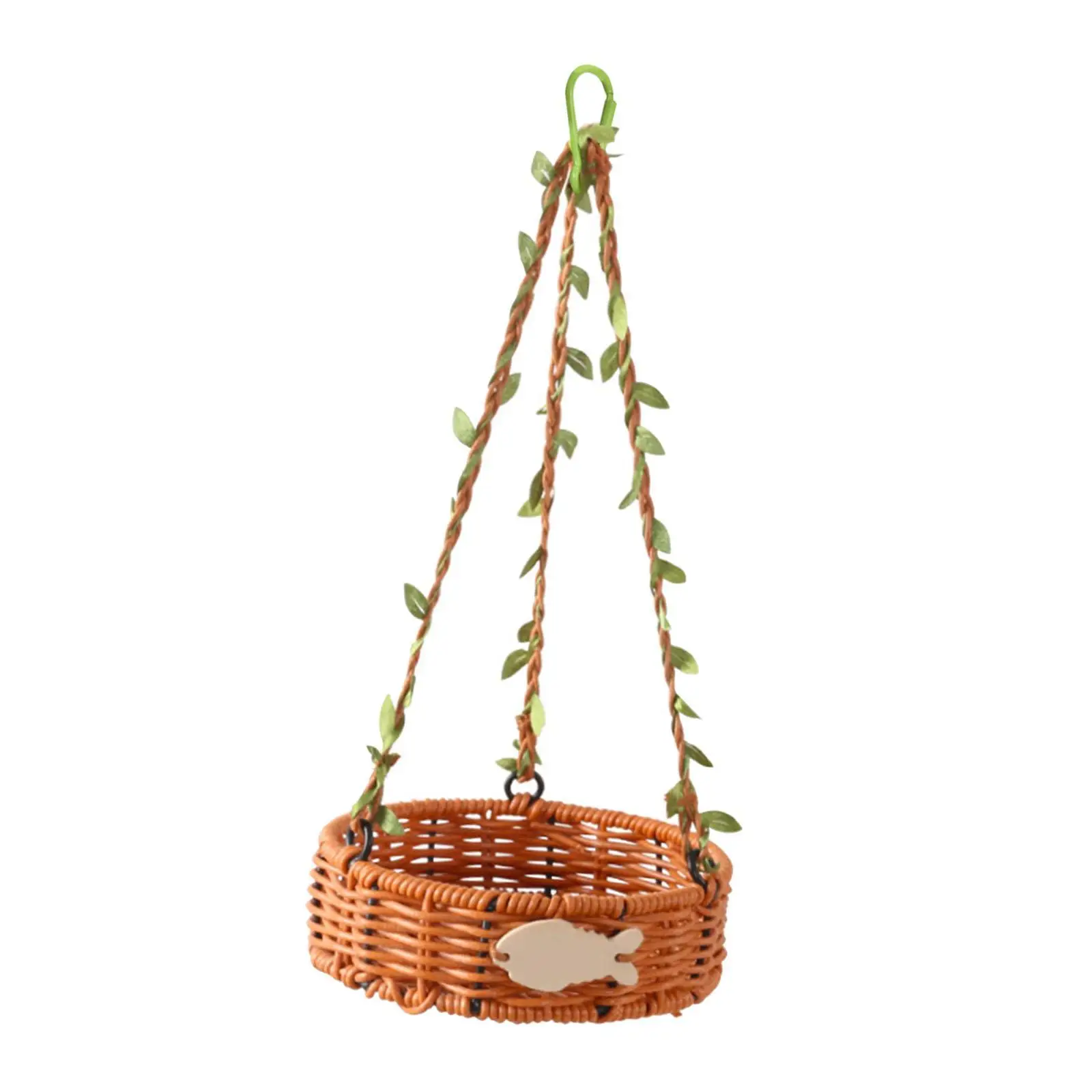 Bird House Inside Cage Decorative Bird Nest for Lovebirds Bluebird Cockatiel