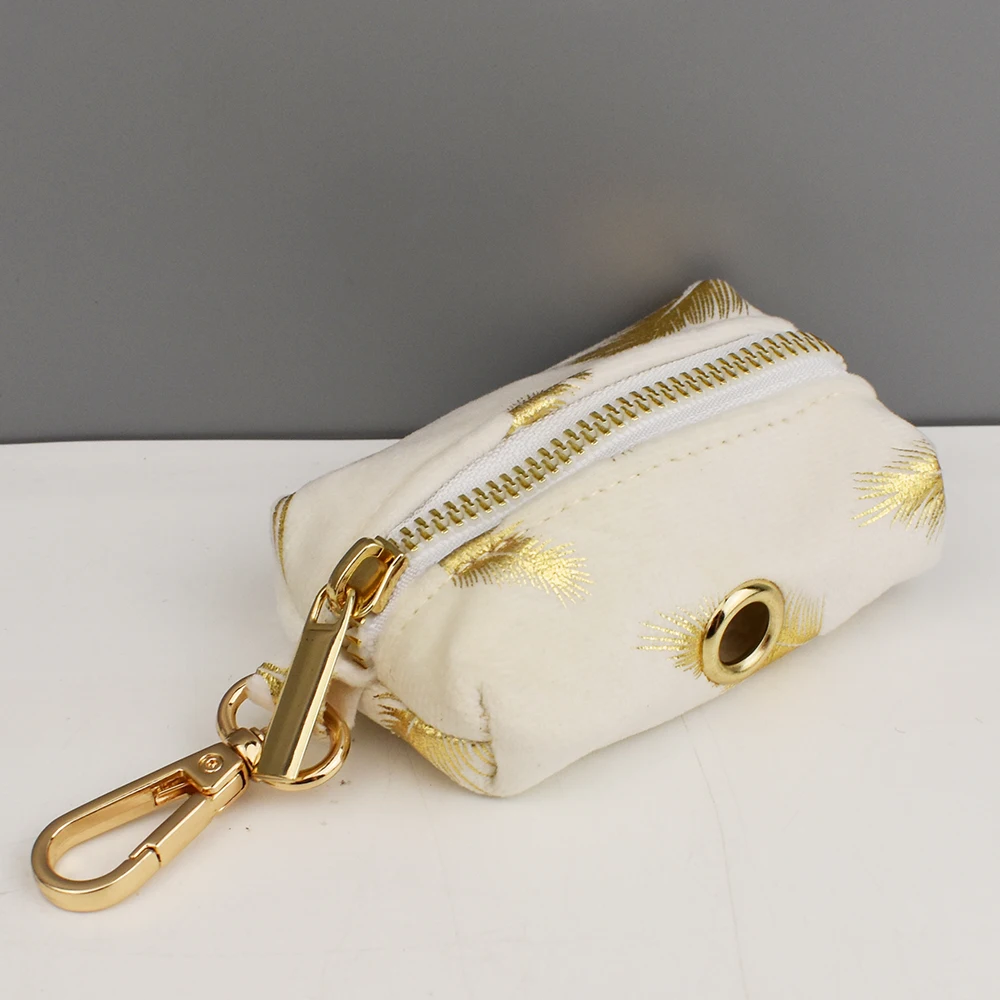 Juego de Collar y correa de terciopelo para perros pequeños, medianos y grandes, placa con nombre grabada personalizada, suministros para mascotas, correa para perros de terciopelo 24 - imagen 4