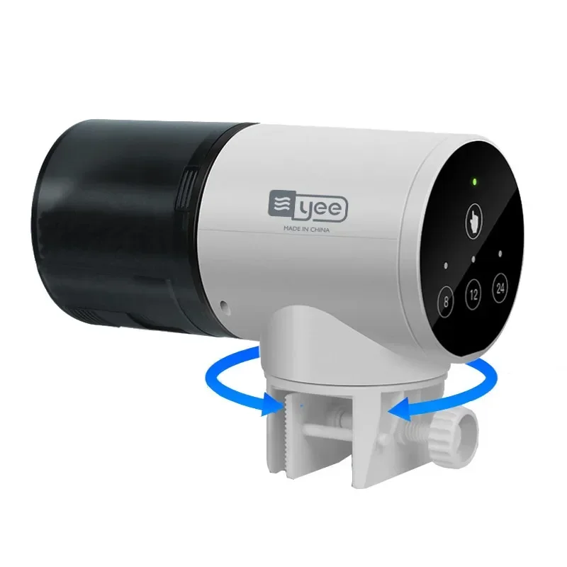 Alimentador automático de peces con temporizador, dispensador de tanque de peces con Control inteligente, silencioso, accesorios de alimentación para acuario - imagen 4