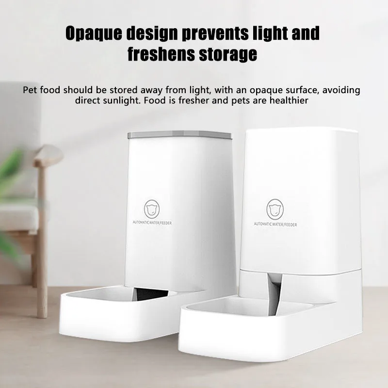 Dispensador de agua automático para gatos, contenedor de comida para perros, tazón de agua potable, suministros para mascotas, separación húmeda y seca, capacidad de 3,8 L - imagen 3
