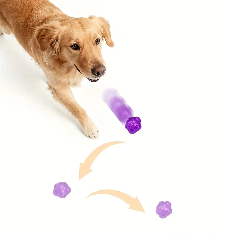 Pelota interactiva para perros con sonido y dispensador de golosinas - imagen 3