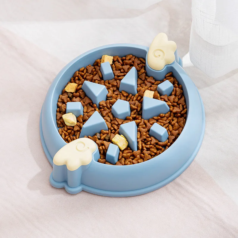 Plato comedero lento antideslizante para perros y gatos pequeños - imagen 4