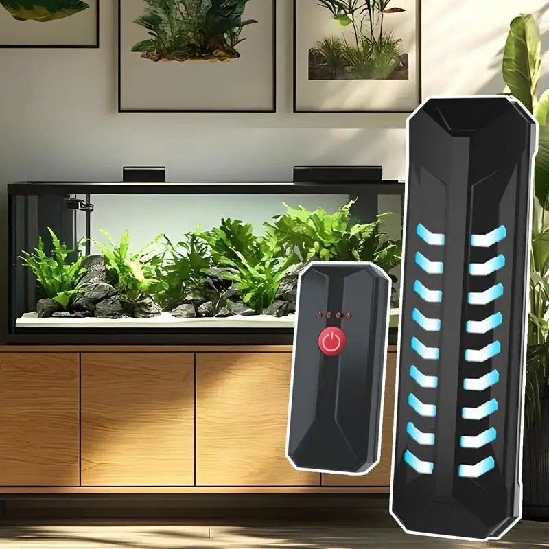 Luz UV para acuario, lámpara de limpieza de agua para pecera, esterilizador de luz UV eficiente multifuncional para acuario, piscina de tanque de agua dulce - imagen 4