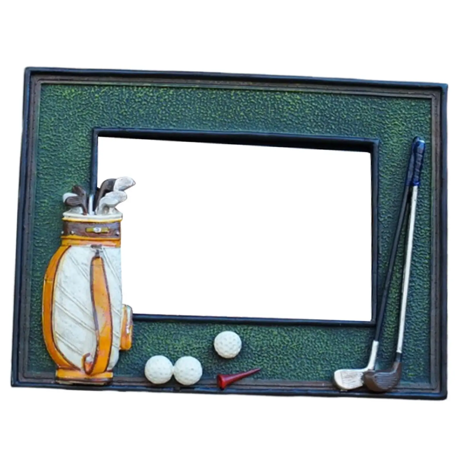 Marco de fotos de golf en resina MDF Decoración para el hogar - imagen 4