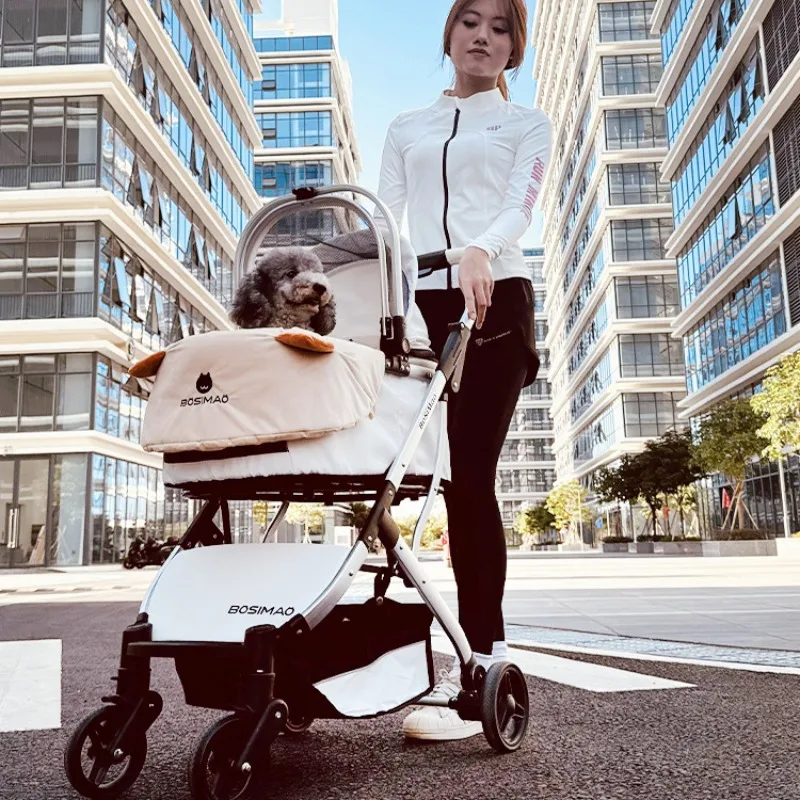 Almohadilla cálida para cochecito de mascotas en invierno, cojín de borde contra la suciedad, productos para mascotas, accesorios para viajes al aire libre, suave, cálido y cómodo - imagen 4