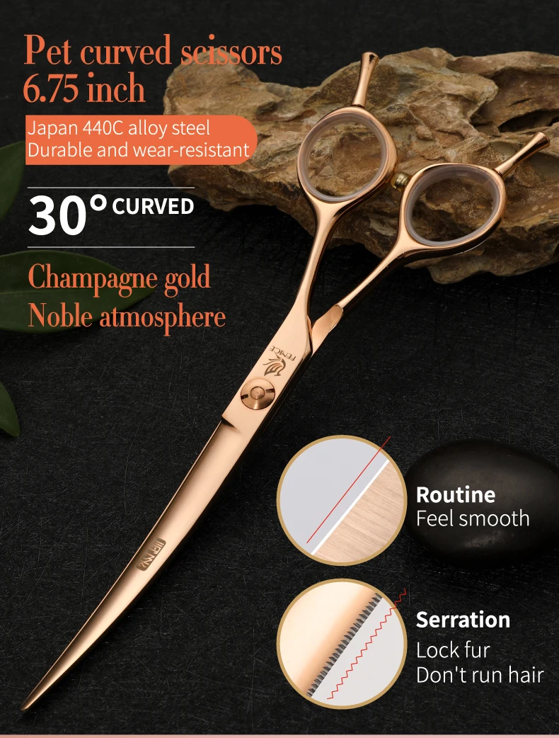 Empaquetado de las tijeras profesionales Fenice