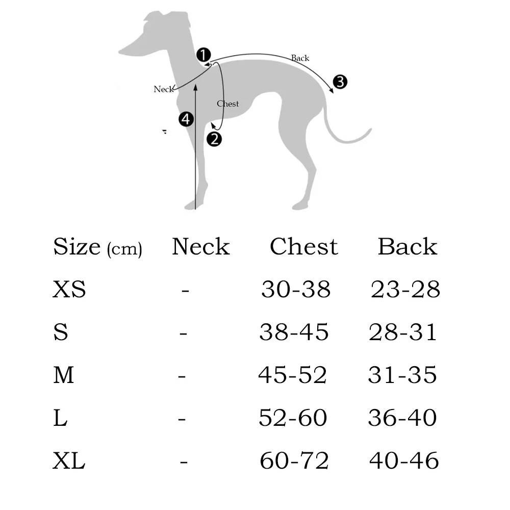 Chaleco elegante de lana para perros Whippet en tono gris