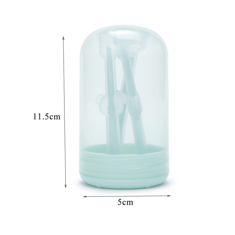 3 unids/set cepillo de dientes para mascotas, cepillo de dientes de silicona para perros de tres lados, cepillo para lengua de cachorro, suministros de limpieza de dientes para mascotas, accesorios para perros