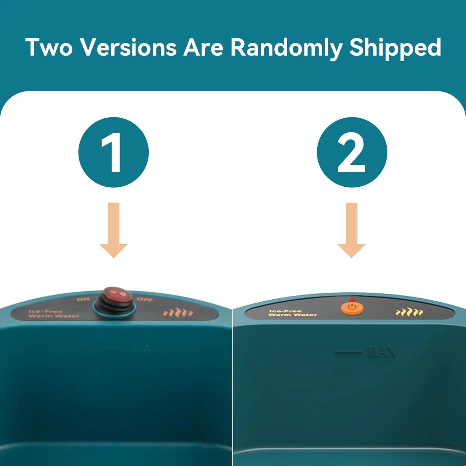 Cuenco térmico inteligente para mascotas, cuenco de agua caliente para exteriores, perros, gatos, pollos, ganado, 2,2 L, para día frío, baño de aves - imagen 3