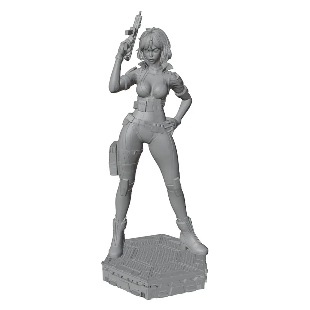 Figura de colección en resina 1/24 para juegos de mesa sin pintar
