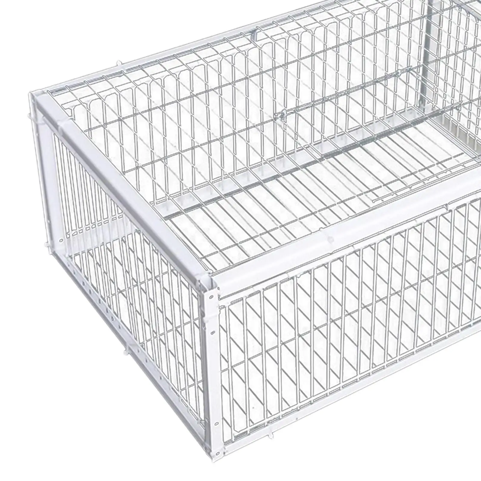 Pigeon Trap Cage Escape Proof 40x30x26cm Large Easy Assembly Pigeon Coop for Farms Warehouses Meat Pigeons Gardens Garages