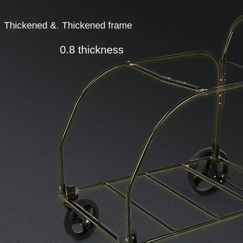 Un grande perro, gato y perro plegable en un cochecito para mascotas se utiliza como vehículos de transporte para personas discapacitadas al salir - imagen 3
