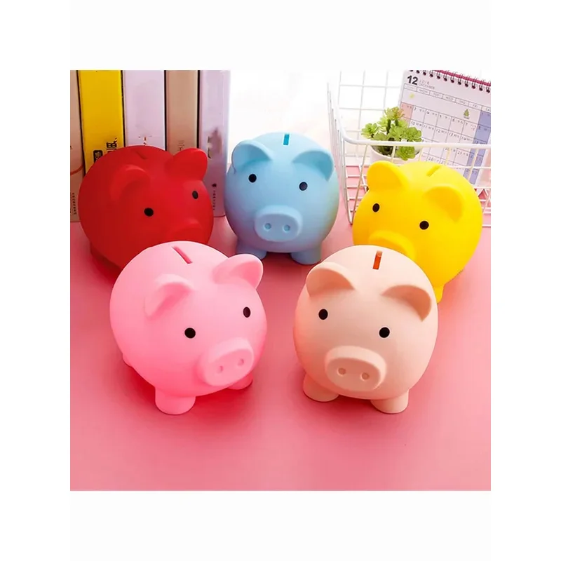 Juguetes para niños, hucha para niños, caja de ahorro de dinero, decoración del hogar, pequeño banco de almacenamiento de dinero para niños