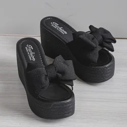 Sandalias de plataforma para mujer - cuñas Gladiador, talla 43