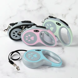 Correa retráctil de nailon para perros y gatos – Paseo cómodo seguro