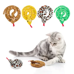 Juguete snake interactivo de peluche para gatos – Resistente a mordeduras