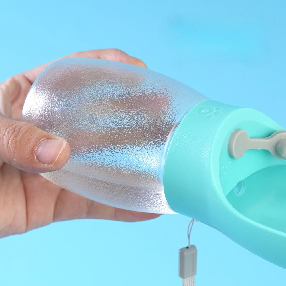 Botella de agua para perros y gatos, cuenco para beber para gatos, suministros para mascotas, botellas portátiles para perros pequeños y grandes, para caminar al aire libre - imagen 4