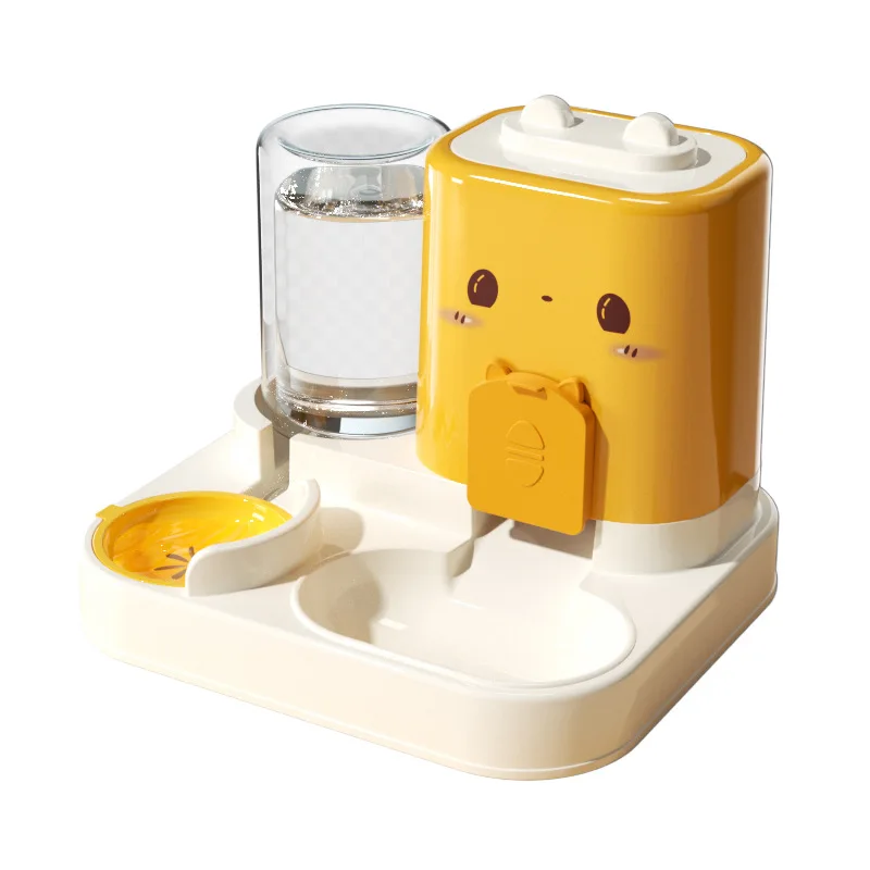 Cuenco 2 en 1 para gatos: alimentador de agua y comida antideslizante - imagen 4