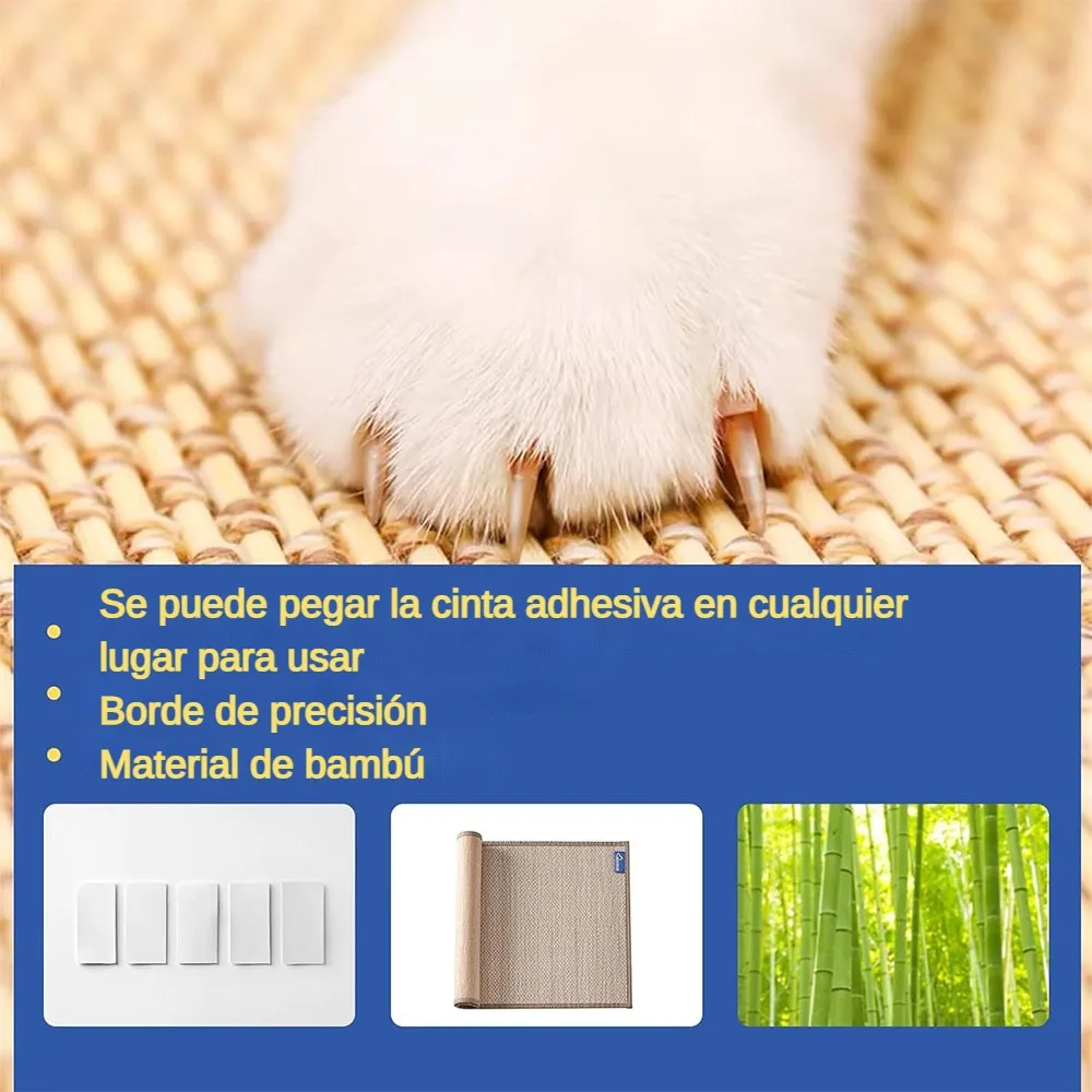 Sofá rascador para gatos, accesorio de protección para sofá, suministros para gatos, almohadilla para rascar, poste para rascar, envío de uñas fijas, juguetes para gatos - imagen 2