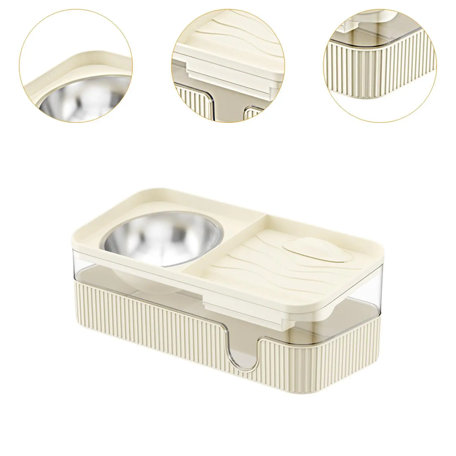 Cats Dog Water and Food Feeder Dog Feeder Pet Automatic Feeder Dogs Rabbits