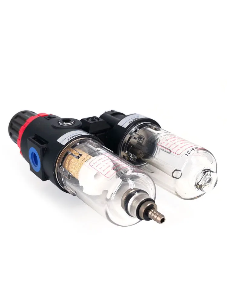 Procesador neumático de fuente de aire AFC2000 + AL2000 G1 / 4 "AFC2000 compresor de aire separador de aceite y agua filtro regulador trampa - imagen 5