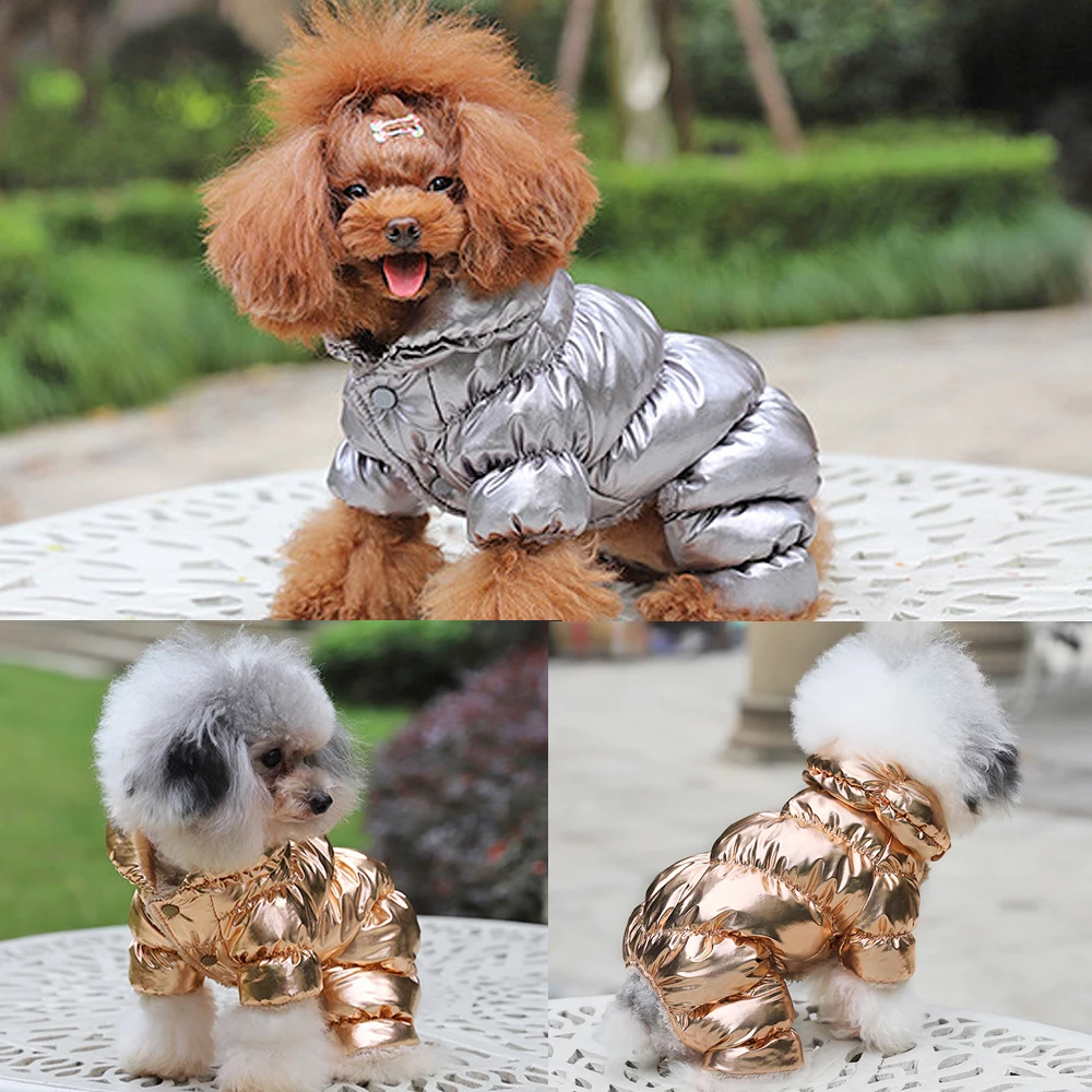 Ropa impermeable para perros, mono de invierno para perros, abrigo, chaqueta cálida, ropa gruesa, general para perros pequeños y medianos, Bulldog Francés - imagen 5