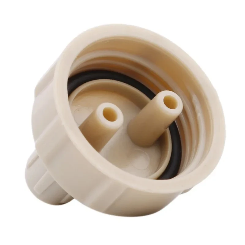 Sistema de válvula de tubo de CO2 para acuario, tapa de botella de Acuario, tanque de peces, planta viva, herramienta generadora de difusor de aire artesanal, 2 piezas - imagen 5