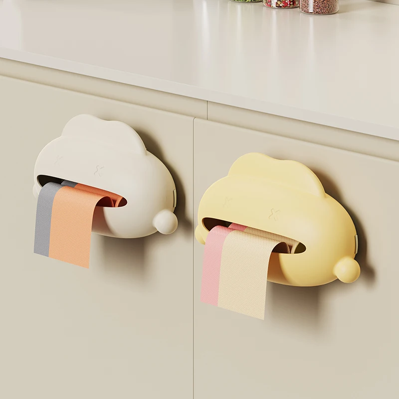 Dispensador de bolsas para excrementos de mascotas montado en la pared, diseño bonito para un fácil acceso, accesorio esencial para limpieza de residuos de mascotas, suministros para mascotas - imagen 3