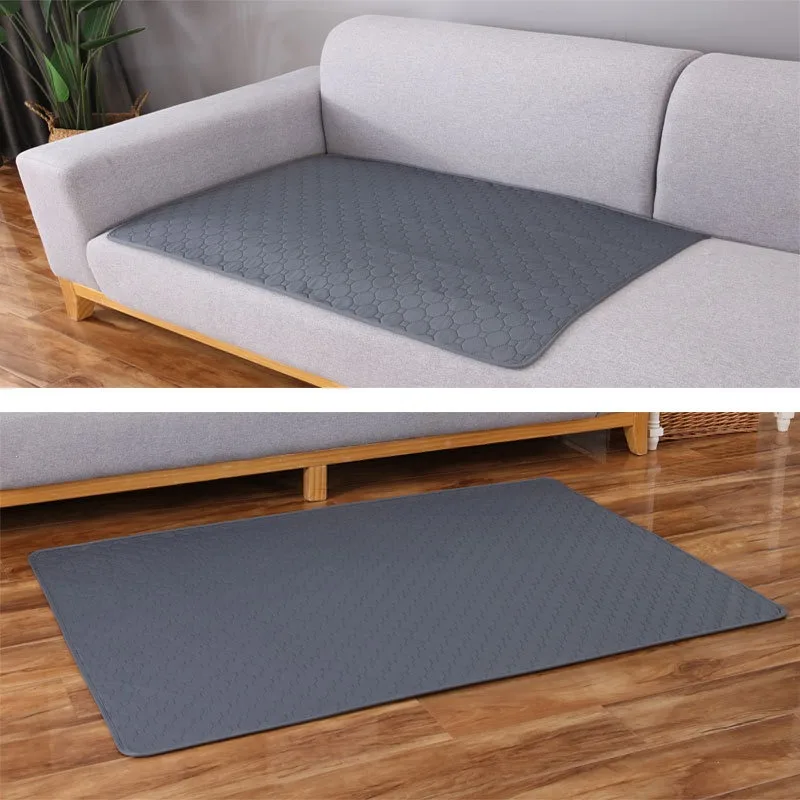 Alfombrilla absorbente lavable para perros y gatos – Antideslizante reutilizable - imagen 3