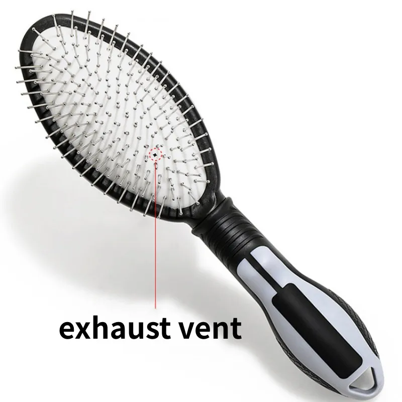 Cepillo para perros, peine de doble cara para perros, removedor de pelo para mascotas, peines de masaje para el cuidado de perros, limpieza de nudos de pelo de mascotas, cepillos para perros - imagen 5