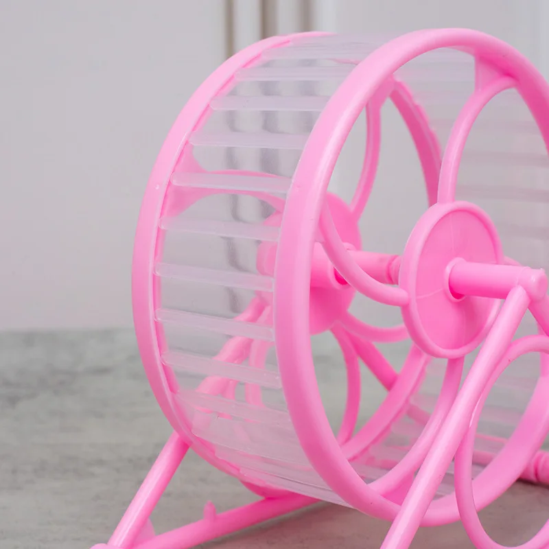 Rueda para hámster, mascota grande, trotar, deportes para hámster, rueda para correr, jaula para hámster, accesorios, juguetes, animales pequeños, ejercicio, suministros para mascotas - imagen 3