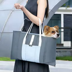 Bolsa de Transporte 2 en 1 y Cama para Perros Pequeños y Medianos