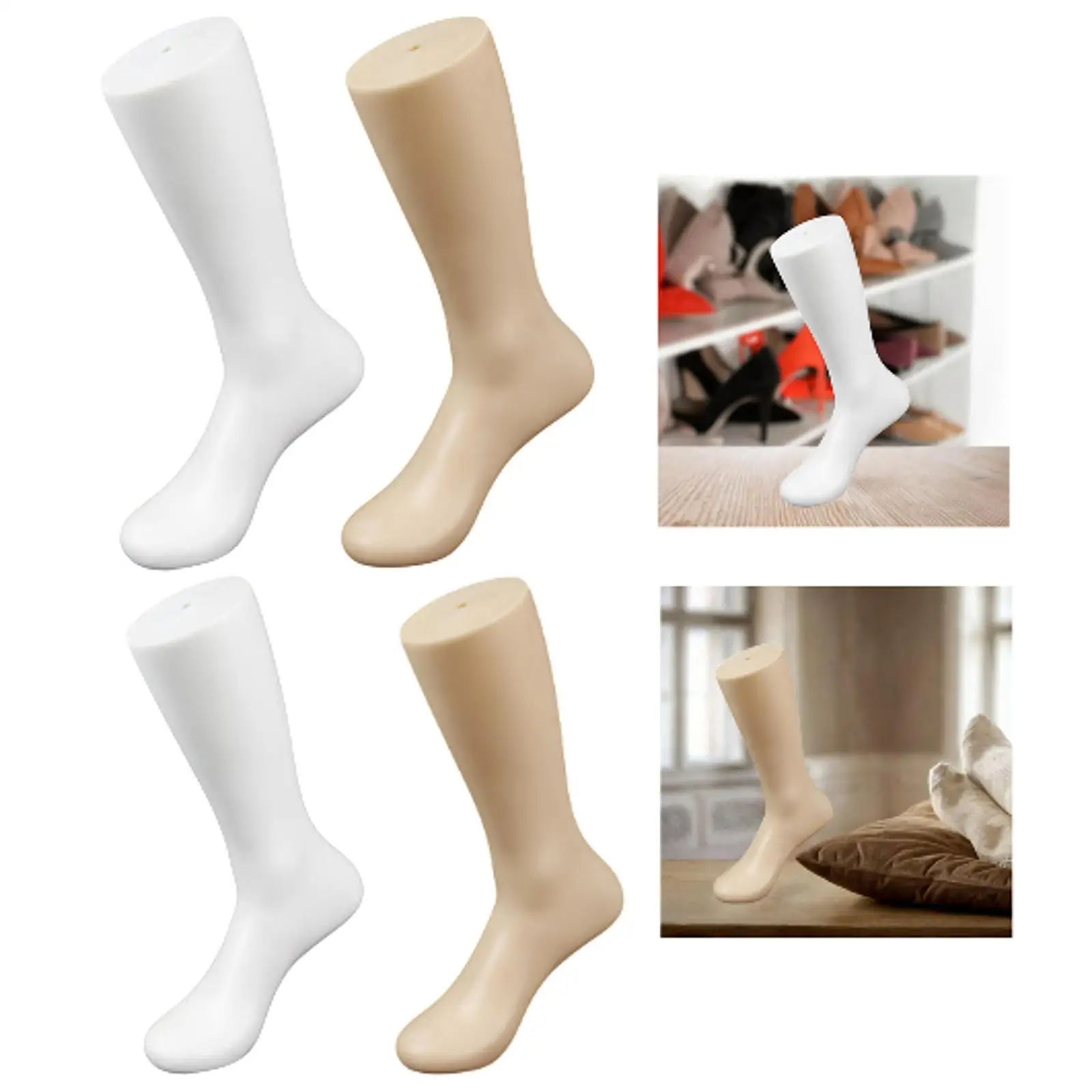 Sock Mannequin Foot Display for Kids Ankle Bracelet Sock Foot Display Model