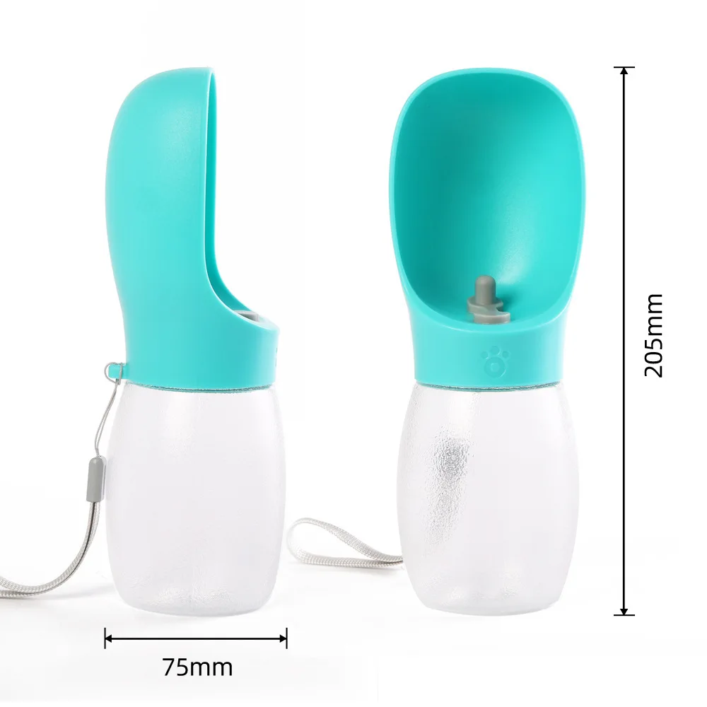 Botella de agua portátil para perros, dispensador de agua de viaje para mascotas de gran capacidad, taza de agua ligera a prueba de fugas para exteriores para perros y gatos - imagen 5