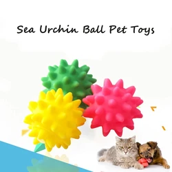 Juguete erizo sonoro para perros – Bola interactiva reflectante