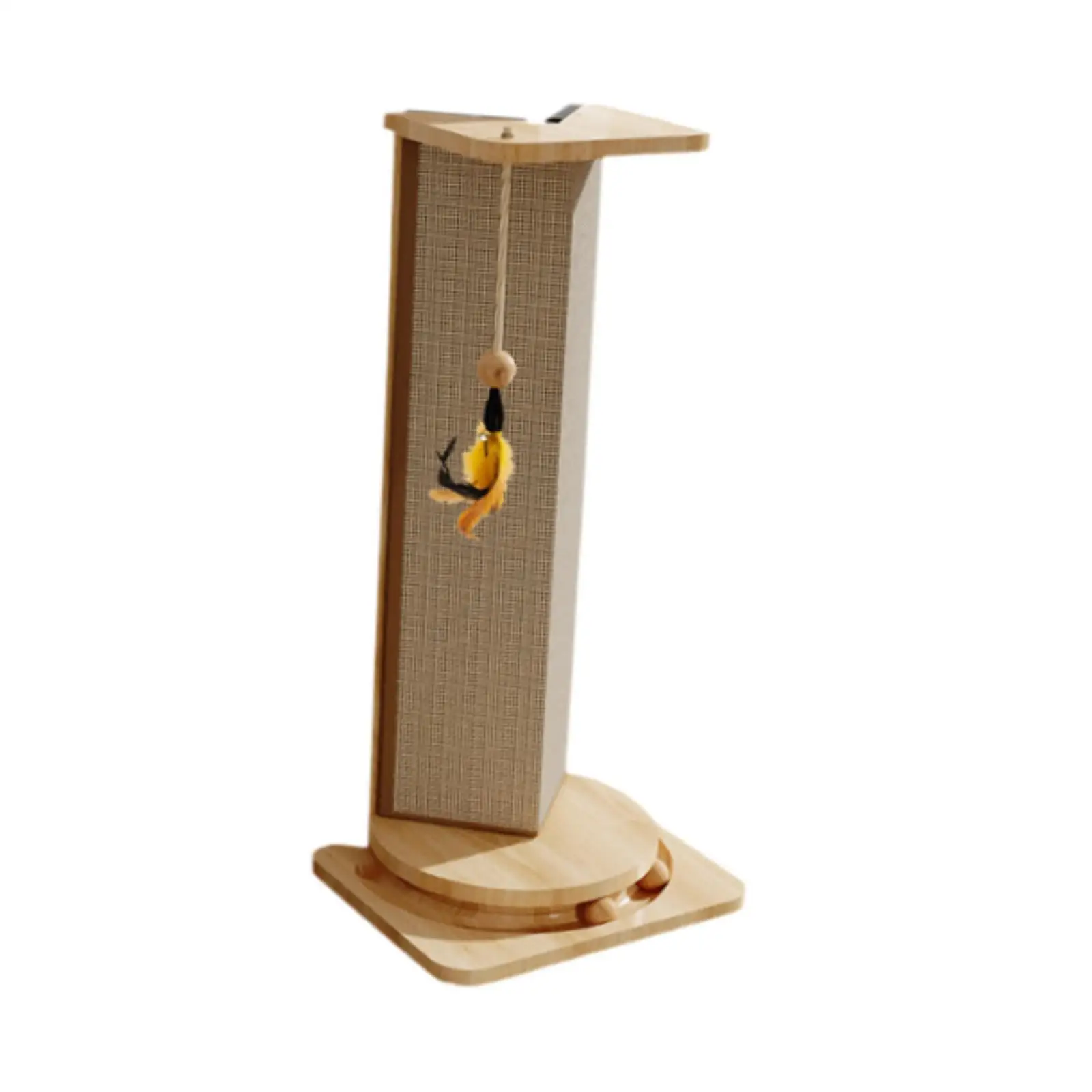 Cat Scratcher Post Sisal Cat Scratching Pad for Indoor Cats,Kitten Scratch Board,Furniture Protector for Indoor Cats Kitty