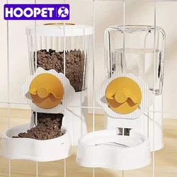 Bebedero automático 2 en 1 con dispensador para gatos y perros