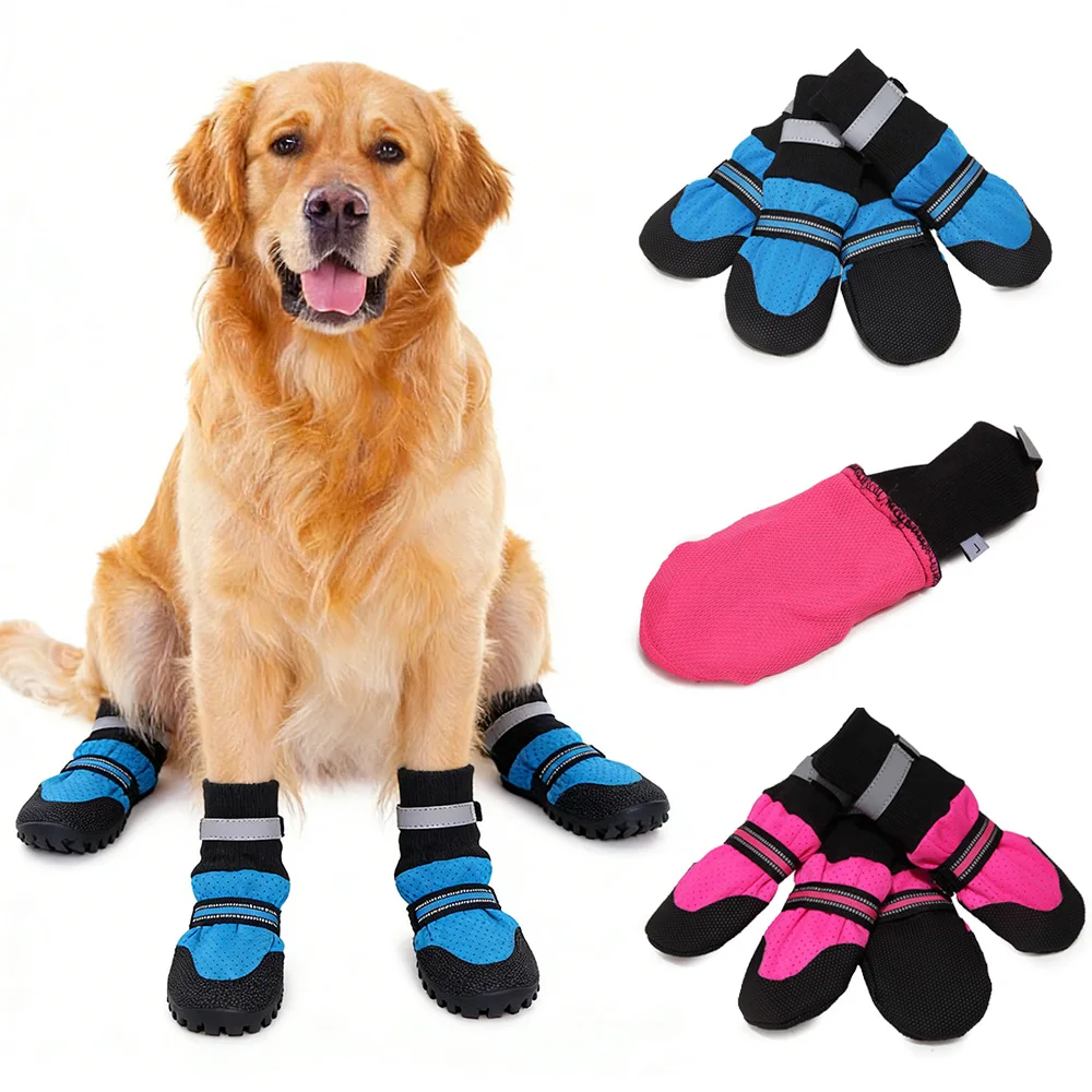Botas protectoras transpirables para perros medianos y grandes – Verano - imagen 5