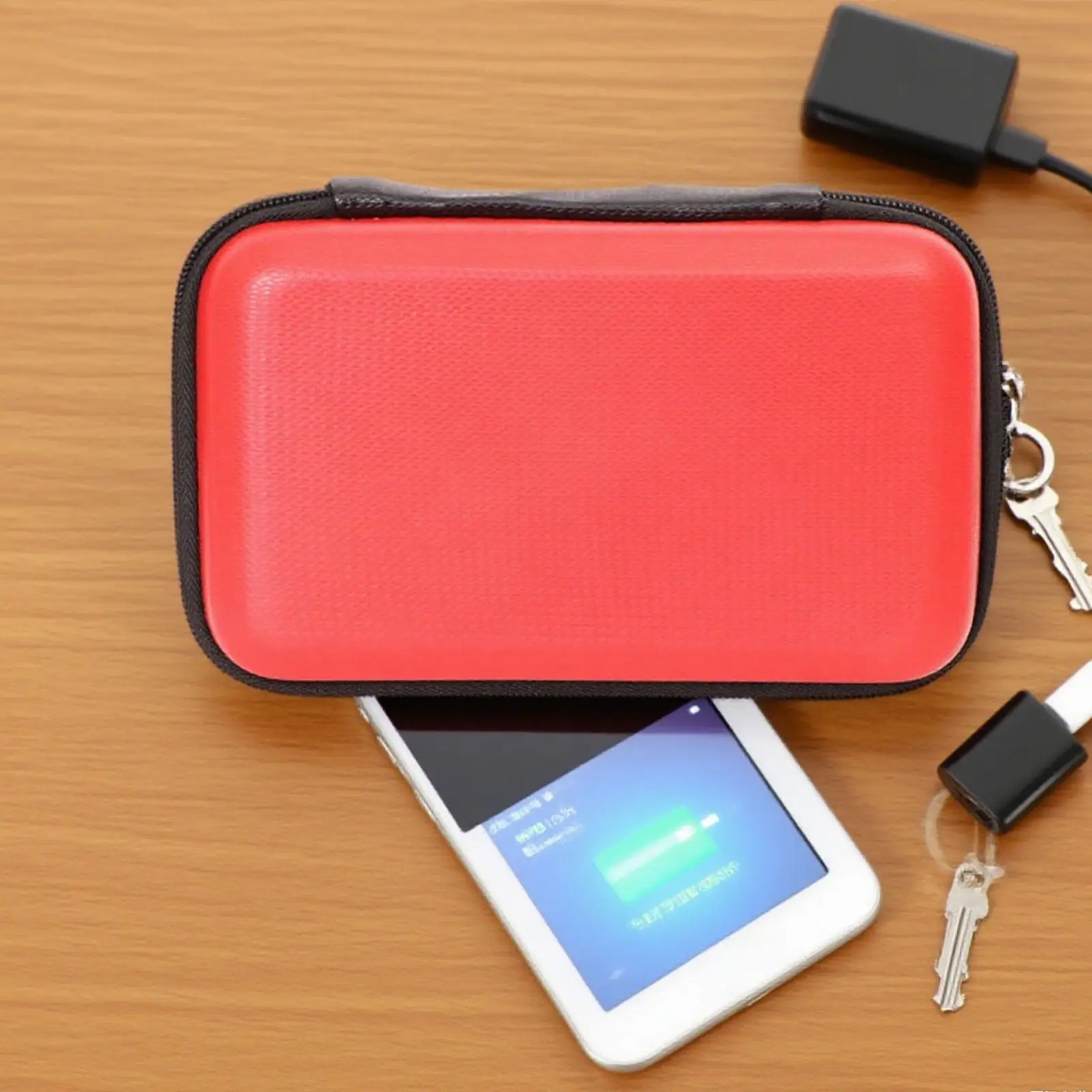 Earphone Cable Storage Bag Waterproof Electronic Accessories Organizer for