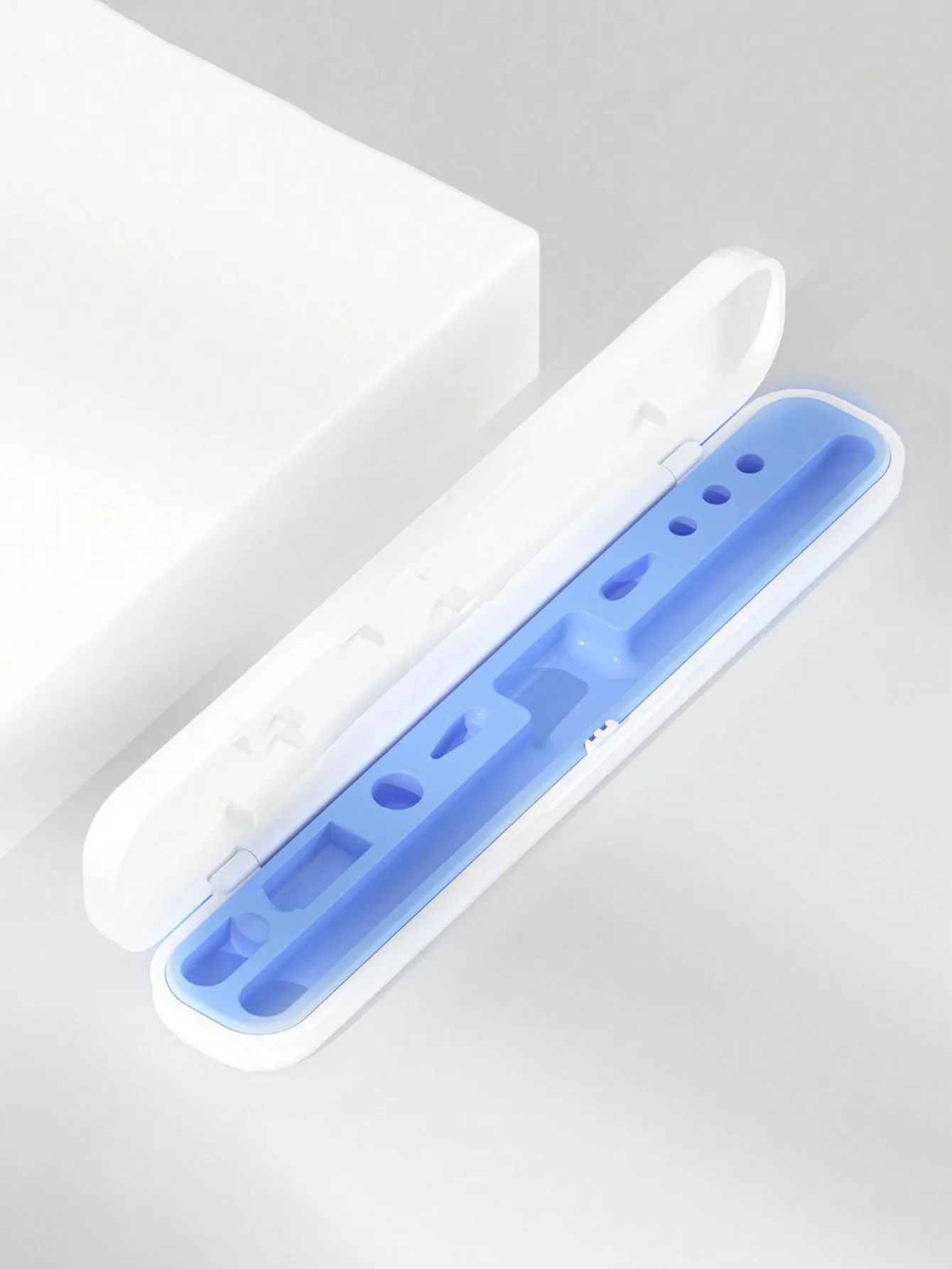 Aplicable a Apple Pencil Estuche de almacenamiento de 1.a/2a generación, cubierta protectora de lápiz capacitivo con cubierta de punta y organizador de adaptador - imagen 2